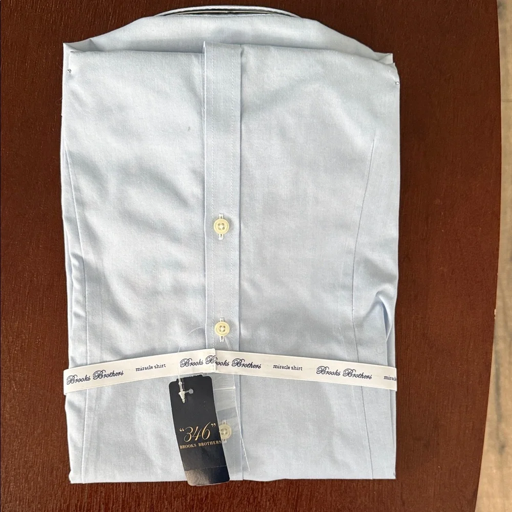 Brooks Brothers Sky Blue Dress Shirt - Picture 3 of 3
